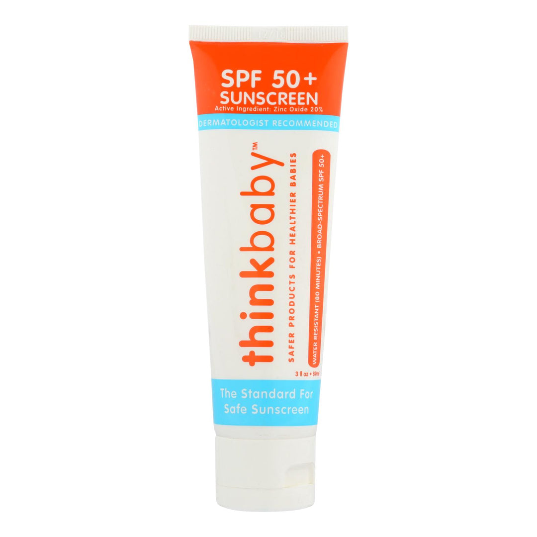 Thinkbaby Safe Sunscreen Spf 50+ 3oz - Maras Green